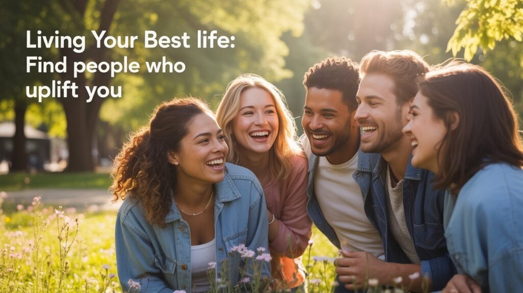Living Your Best Life: Find People Who Uplift You